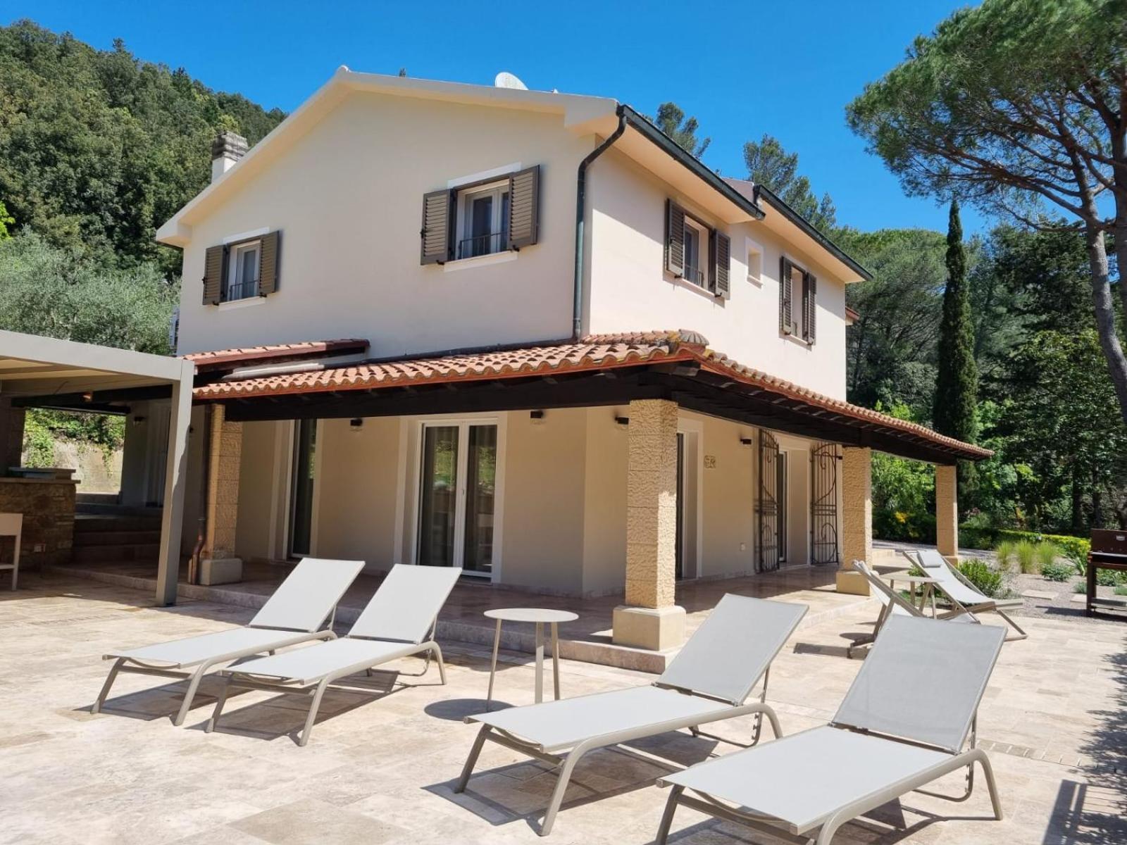 Villa Pavone Riparbella Esterno foto