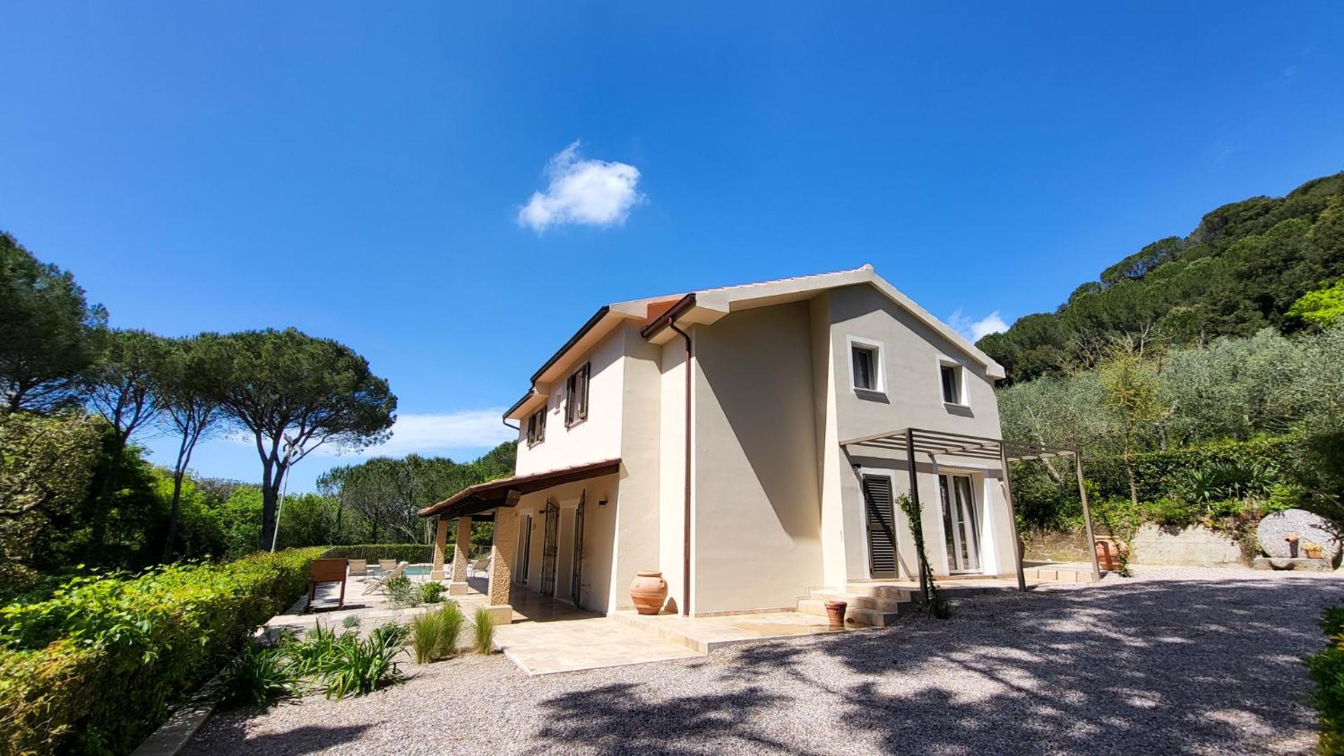 Villa Pavone Riparbella Esterno foto
